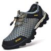 Men's shoes breathable mesh sweat durable sandals deodorant hollow mesh wading quick drying sports casual shoes cool