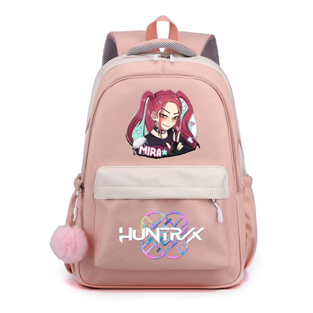 Anime K-Pop Τυπωμένη Σακίδιο Πλάτης Μεγάλης Χωρητικότητας για Έφηβη Μαθήτρια Μαθητή Σχολική Τσάντα Τσάντα Βιβλίων Δώρο Παιδιού Γυναικεία Αδιάβροχη Τσάντα Ταξιδιού Mochila