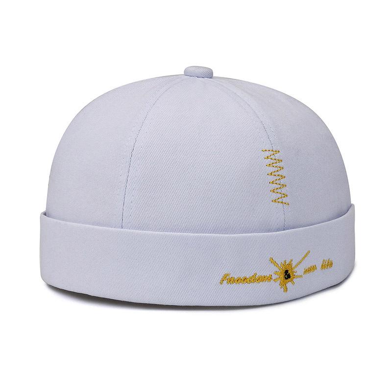Melon hat children's niche street dance hat personality beanless round hat sailor man