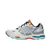 Żel K1011 Pakiet Miami - Białe Unisex Sneakersy Czysto-Srebrne 1203A603-100