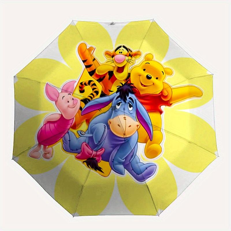 1pc Winnie the PoohAutomatic Open/close, All-Season Portable Folding Umbrella, Perfect Gift for FriendsSturdy Ribs y250811031