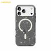 AMORUS For iPhone 17 Pro Magnetic Case Compatible with MagSafe Glitter Powder PC + TPU Phone Cover