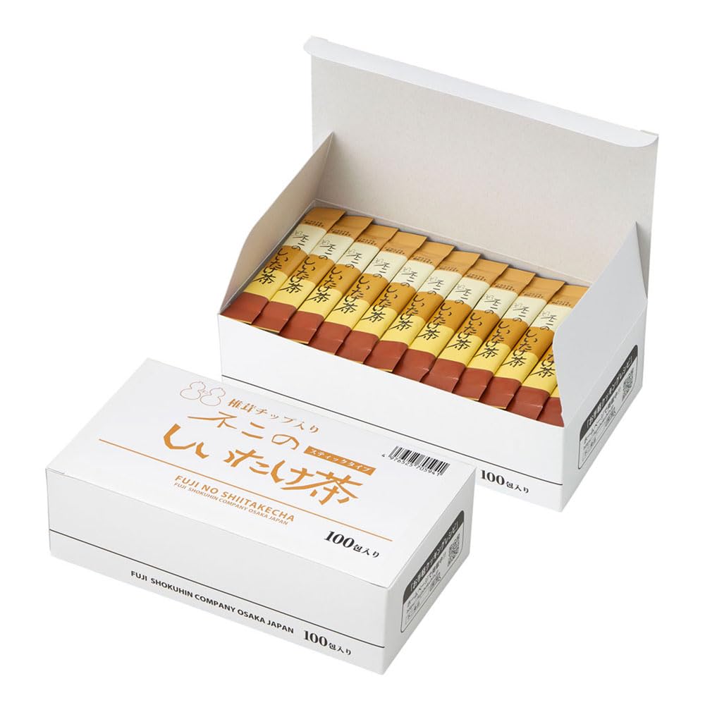 Fuji Foods Fuji Shiitake Mushroom Tea Sticks 200g x 100 Boxed (2g packets)