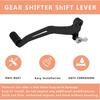 Motorrad Gangschalthebel Schalthebel Pedal Ersatz für Kawasaki Ninja 650 2017-2026 Ninja 650 ABS 2017-2025 Z650 17-22 Z650 ABS 19-23 Z650RS