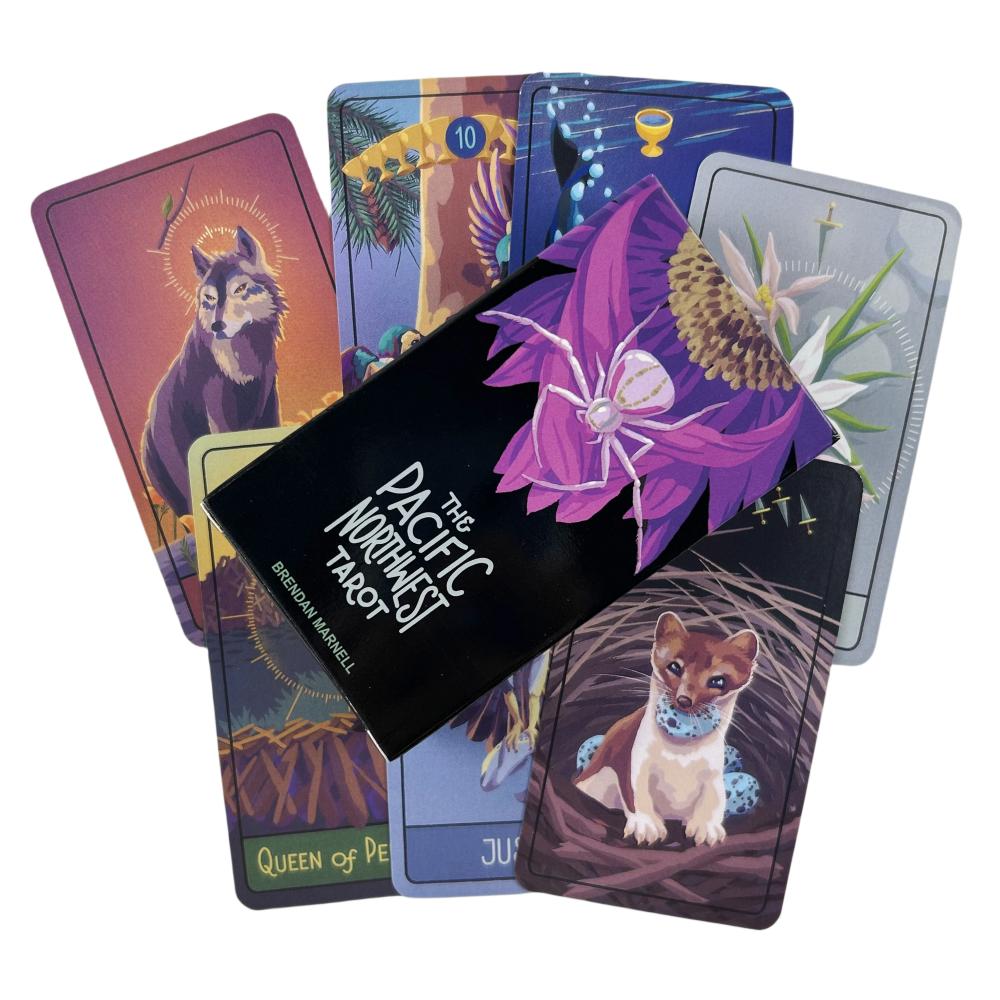 The Anime Tarot Cards Fashion Cartoon Cute For Beginners Edition Oracle Board Playing Table Games For Party