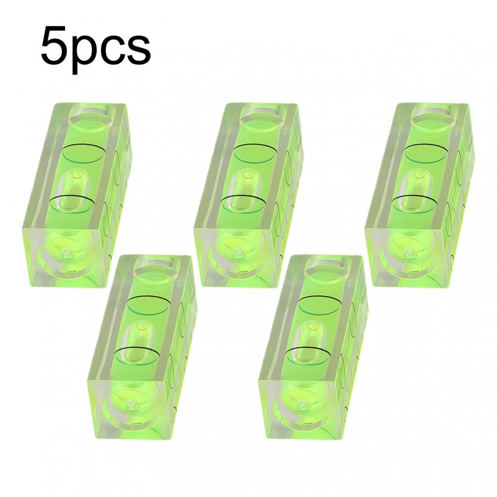 5/10pcs Square SmallLevel Bubble Small Leveller Set For Leveling Tubular