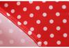 In-Stock Retro Polka Dot Hepburn Dress - Square Neck, Cinched Waist, Flared Skirt, Belted