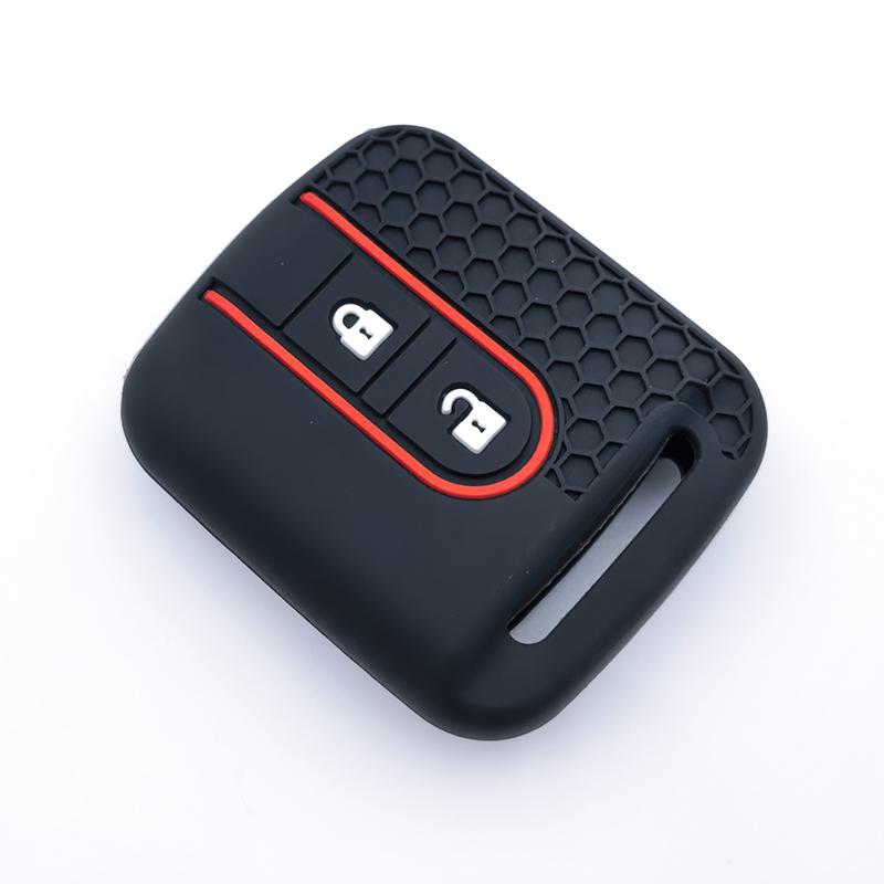 Silicone Car Key Case Fob Rubber Cover For Nissan Micra K12 Note Navara Qashqai J10 Primera Almera Sunny X-Trail Accessories