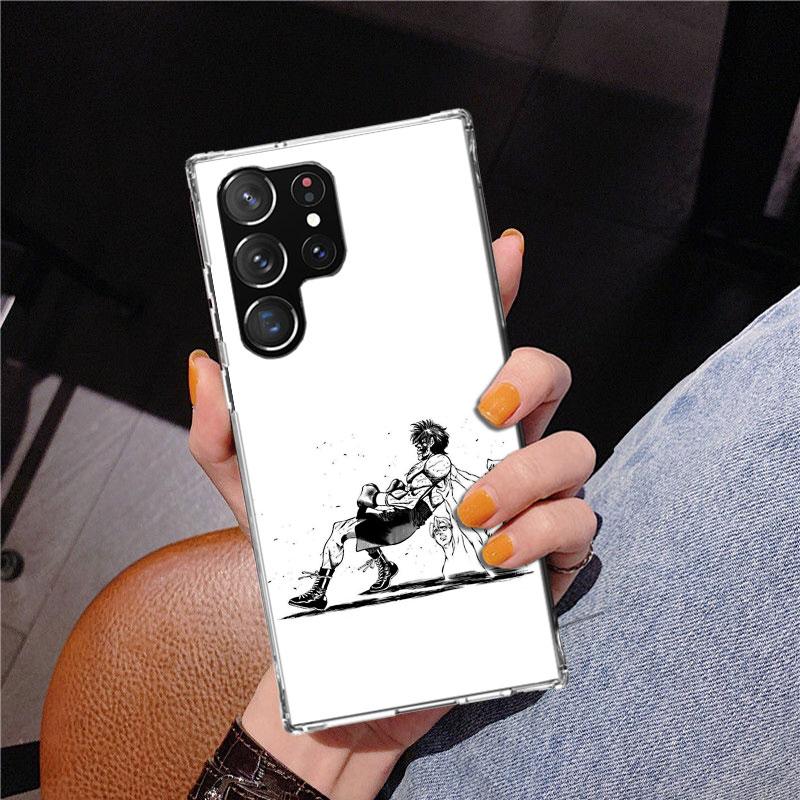 Hajime No Ippo Comics Handyhülle für Samsung Galaxy S26 S25 Edge S23 S24 Ultra S22 Plus S21 S20 FE Einzigartige Hülle Weiches Coque Galax