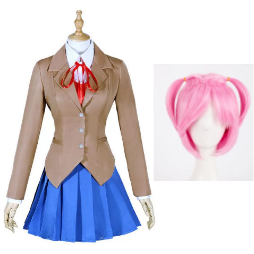 Spēles Doki Literature Club Natsuki Cosplay