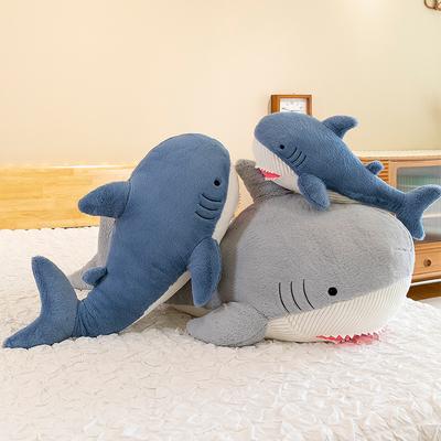 Hai-Puppe Plüschtier kreativ Sägezahn großer Hai Puppe Aquarium Gedenkgeschenk