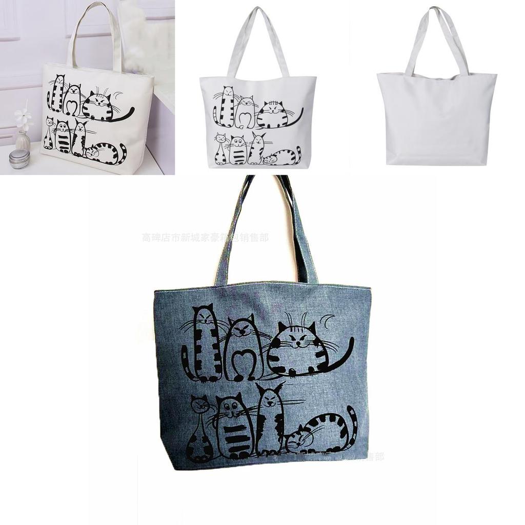 Klassische Katzenliebhaber-Umhängetasche für Damen, vielseitig einsetzbar für Shopping, Reisen und Fitnessstudio