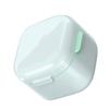 Denture Bath Case Denture Soaking Holder Portable Compact Denture Soak Container Multifunctional False Teeth Storage Case for Home Travel