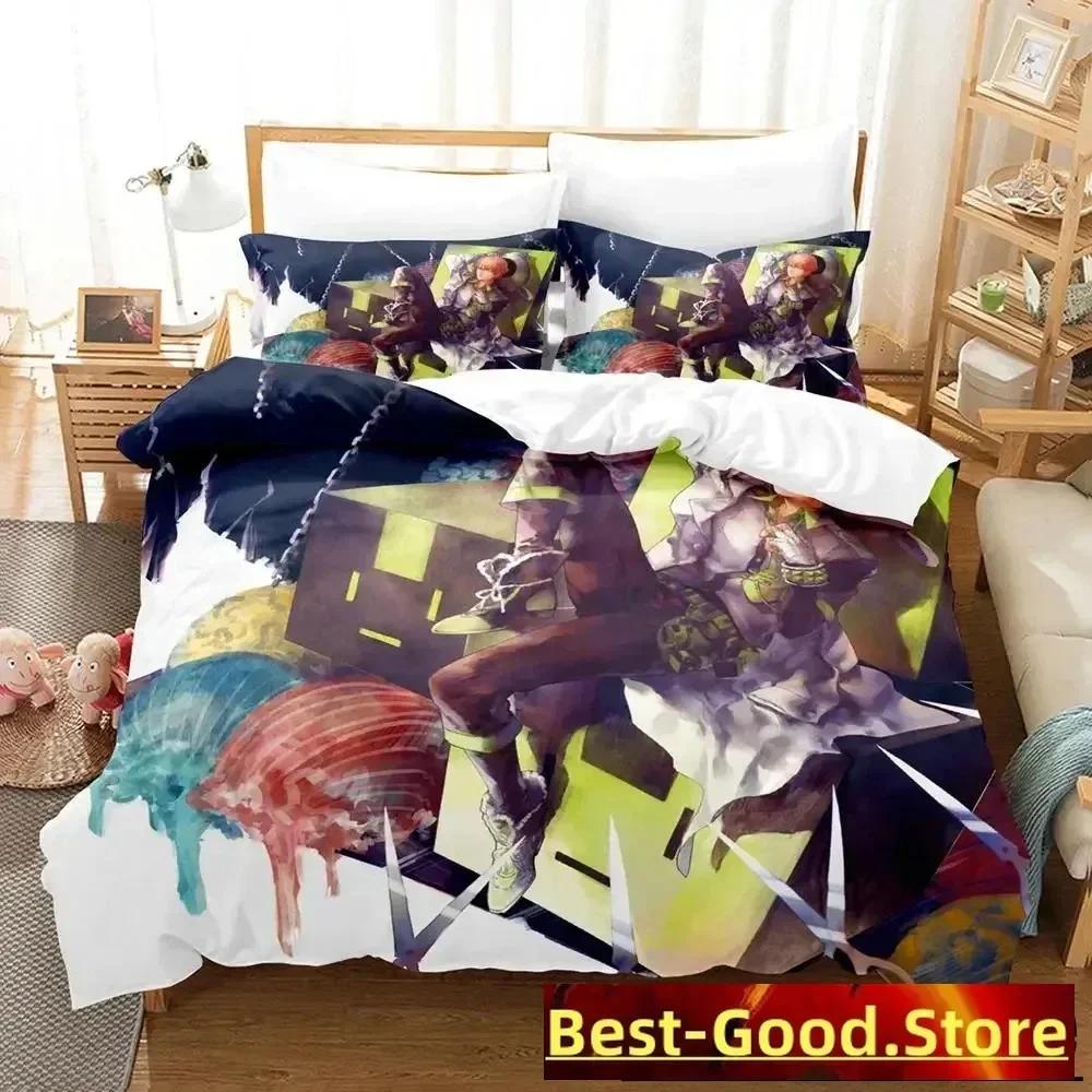Comforter Home Living Luxury Dramatical Murder Bedding Set Cartoon Anime Three-Piece Set Adult Kid Bedroom S 3D Print Anime