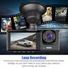 Three Recording Driving Recorder 1080P Large Wide-angle Three Lens Car Recorder Reverse Visibility