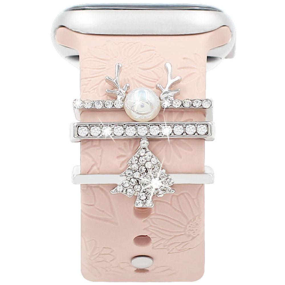 Jewelry Strap Decorative Ring Diamond DiamondOrnament for Apple Watch Band Watch Band