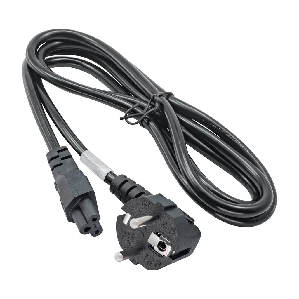 Kabel zasilający do notebooka Akyga AK-NB-01A koniczynka IEC C5 CEE 7/7 1.5m
