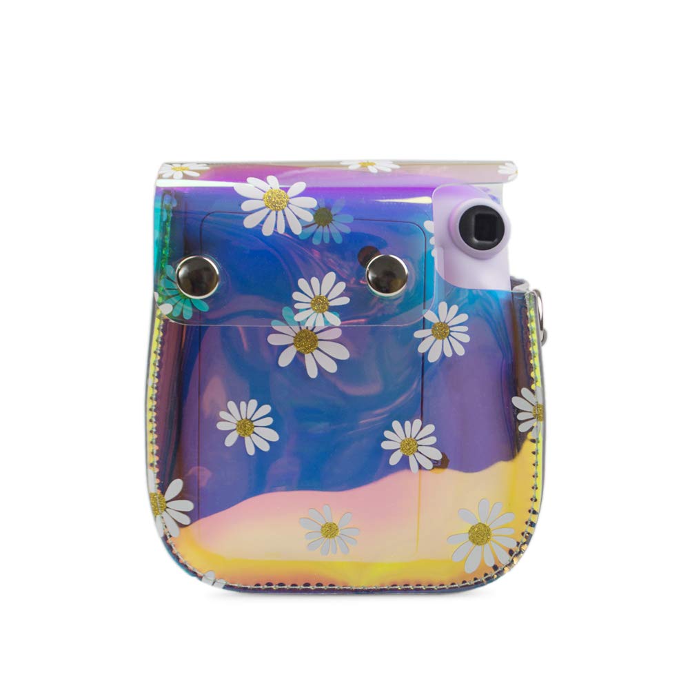 Kinokoo Cheki Fujifilm Cheki Instax Mini11 Case Instax Mini11 Camera Case Cheki Protective Case with Shoulder Strap Case, (TMF Gray)