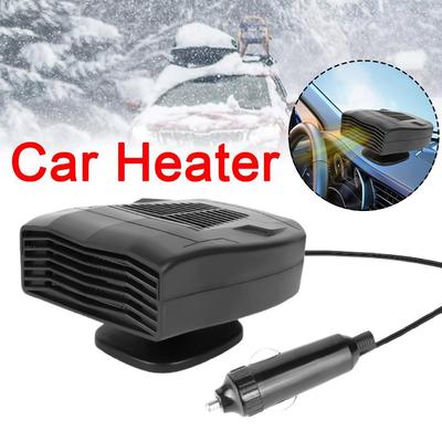 מפזרי מפשיר חום לרכב 12V 150W מפוח חימום לרכב חימום מהיר מפשיר אדים לחלון קדמי לרכב מייבש חום נגד אדים לרכב