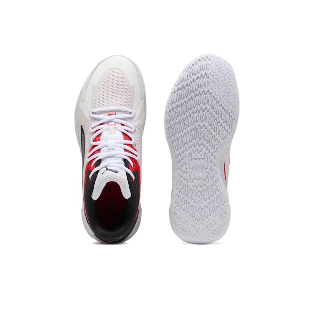 Puma Sneakers Unisex Dagger Bianco Rosso Nero 311353-02