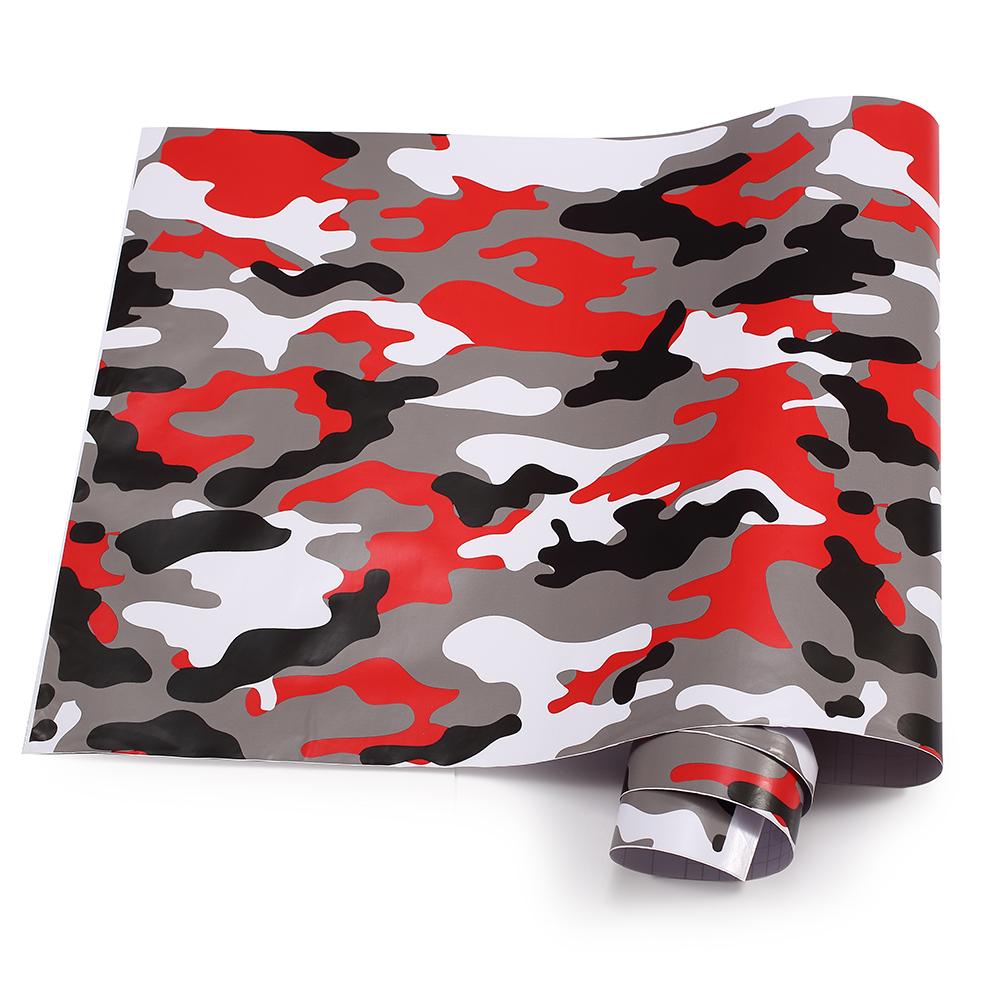 Camo Vinyl Film Car Motorcycle Decal Camouflage Sticker Film Sheet for Car Styling Bike Computer Laptop Scooter Motorcycle DIY