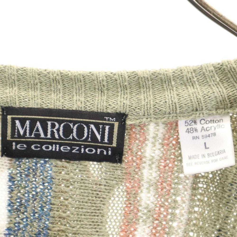 MARCONI 90s Made In Bulgaria Old Overall Handle Long Sleeve Sweater Men's Used