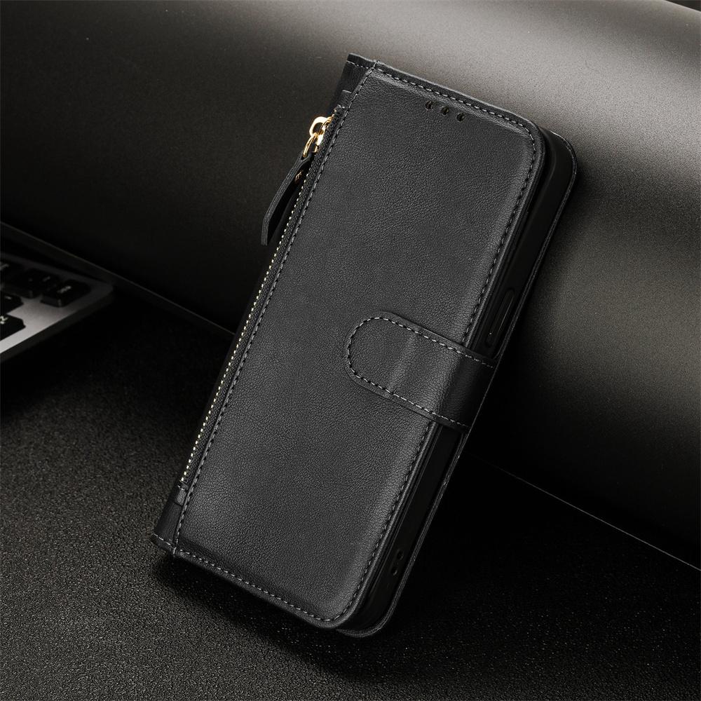 

Leather Zip Wallet Card Case For Motorola Moto G84 G54 G34 G24 G14 G04 G73 G53 G72 G32 G22 G71 G51 G31 Lanyard Purse Flip Cover Motorola Moto G30
