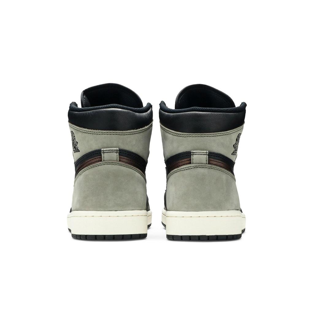 Air Jordan 1 Retro High OG 'Patina' (Unisex) Black / Light Army / Sail / Fresh Mint Vintage Basketball Shoes 555088 033
