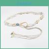 Ethnic Bohemia Waist Tie With Wooden Beads And Shells For Boho Fashion And Leisure