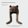 LCsanyp Cute Cat Ear Winter Earflap Hat