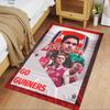 Arsenal Football Player Area Rug Perfect for Dormitory Study Room Outdoor Decorate Room Anti-slip Rug Anime Office Decor