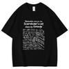 Cat Plans Its Revenge Pattern Unisex Women Cotton TShirt Fashion Short Sleeve Casual Summer Street Simple Loose Tops Neutral Tees