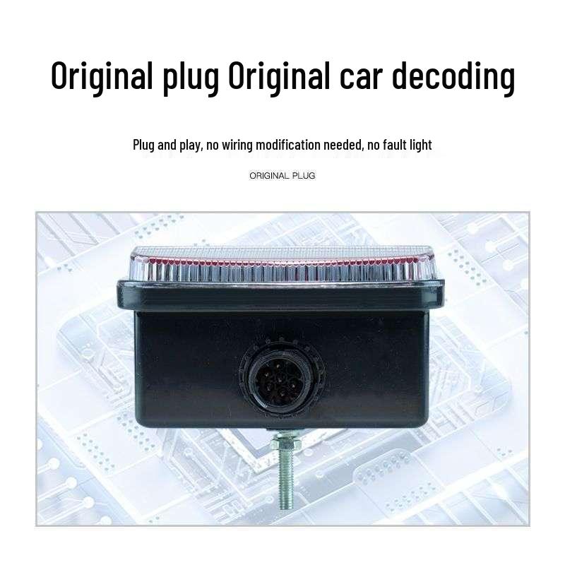 Compatible Rear LED Tail Light Assembly for Jiefang J6P/JH6/J6, TianV/J7, HanV Models (Car Part #460420500)