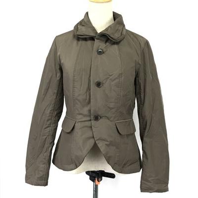 Japan GOKI Hiroyuki Kato Designer Padded Jacket Women M Brown(USED)