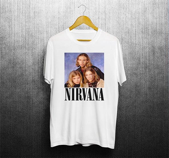 Футболка Hanson Nirvana Футболка Мужчина Женщина 2XL