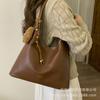 Retro Bag Women's Large Capacity 2025 New Autumn and Winter Simple Versatile Shoulder Bag Premium Texture Commuter Tote Bag