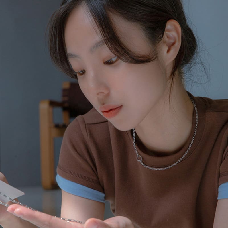 BICYCLE TROPHY S.S Chain Necklace 26 (all Surgical Steel / Figaro 3:1)