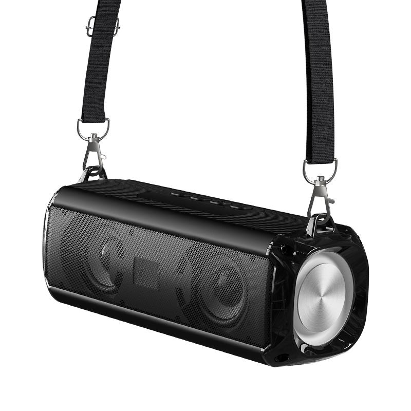 Rockmia RGB Speaker EBS-045 Choice Portable Wireless Music Player & Soulder Straps LED Bluetooth 5.0 TF USB-C Aux