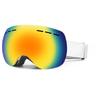 Ski goggles for outdoor snow, high-definition spherical, anti-fog, suitable for snow blind and nearsighted individuals, can be worn over glasses,