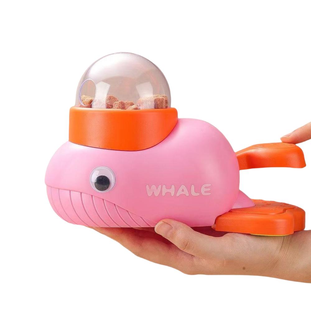 Blue PInk Interactive Dog Toy Plastic Slow Feeder Funny Puzzle Dog Toy  for Training
