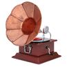 Vintage Phonograph Decor Iron High Simulation Exquisite Workmanship Antique Gramophone Model for