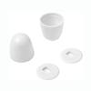 8PCS Plastic Toilet Seat Bolt Cover Caps Unsightly Fixtures For Modern Bathroom Aesthetics