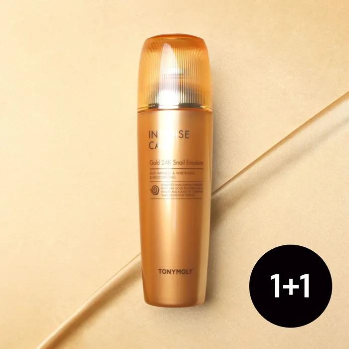 (1 + 1) Intense Care Gold 24K Улиточная эмульсия 140мл