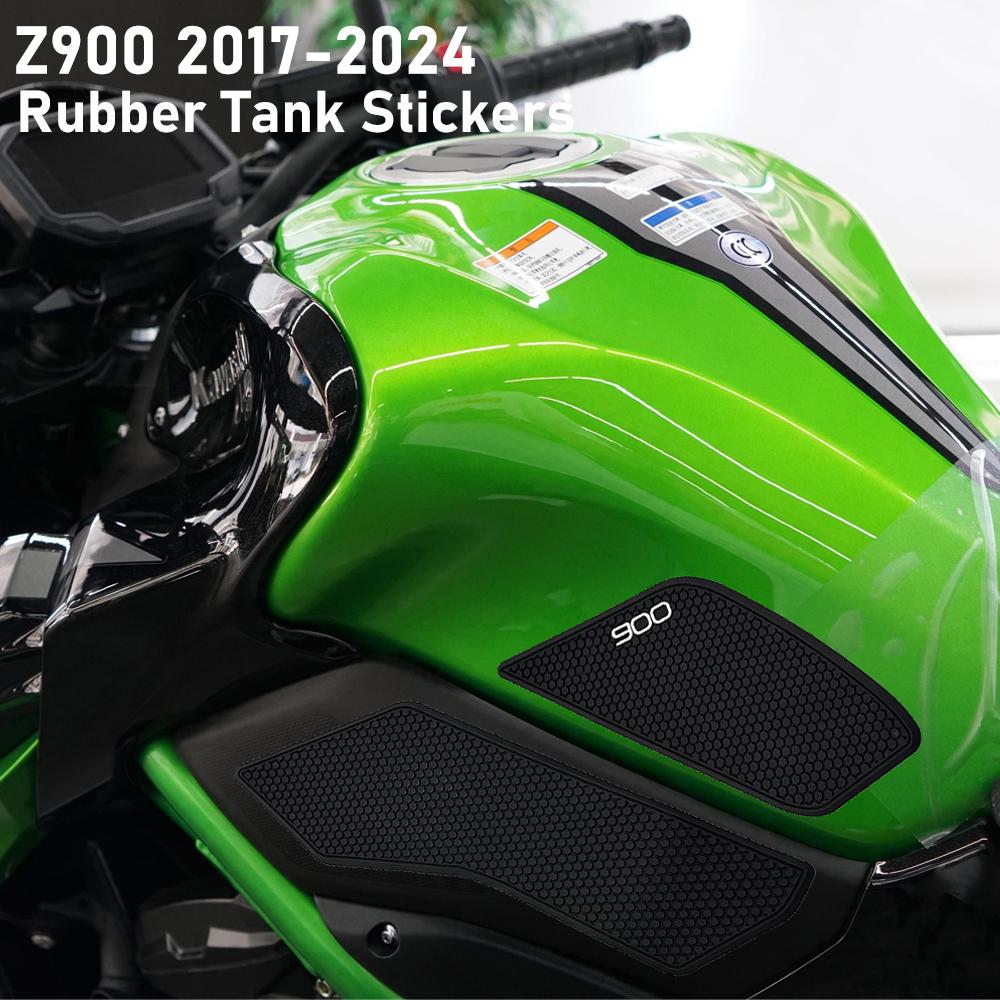 For Kawasaki Z900 Z 900 Z900SE 2017 - 2025 2025 2025 2025 Motorcycle Z900 Tank Pad Protector Sticker Decal Gas Knee Grip