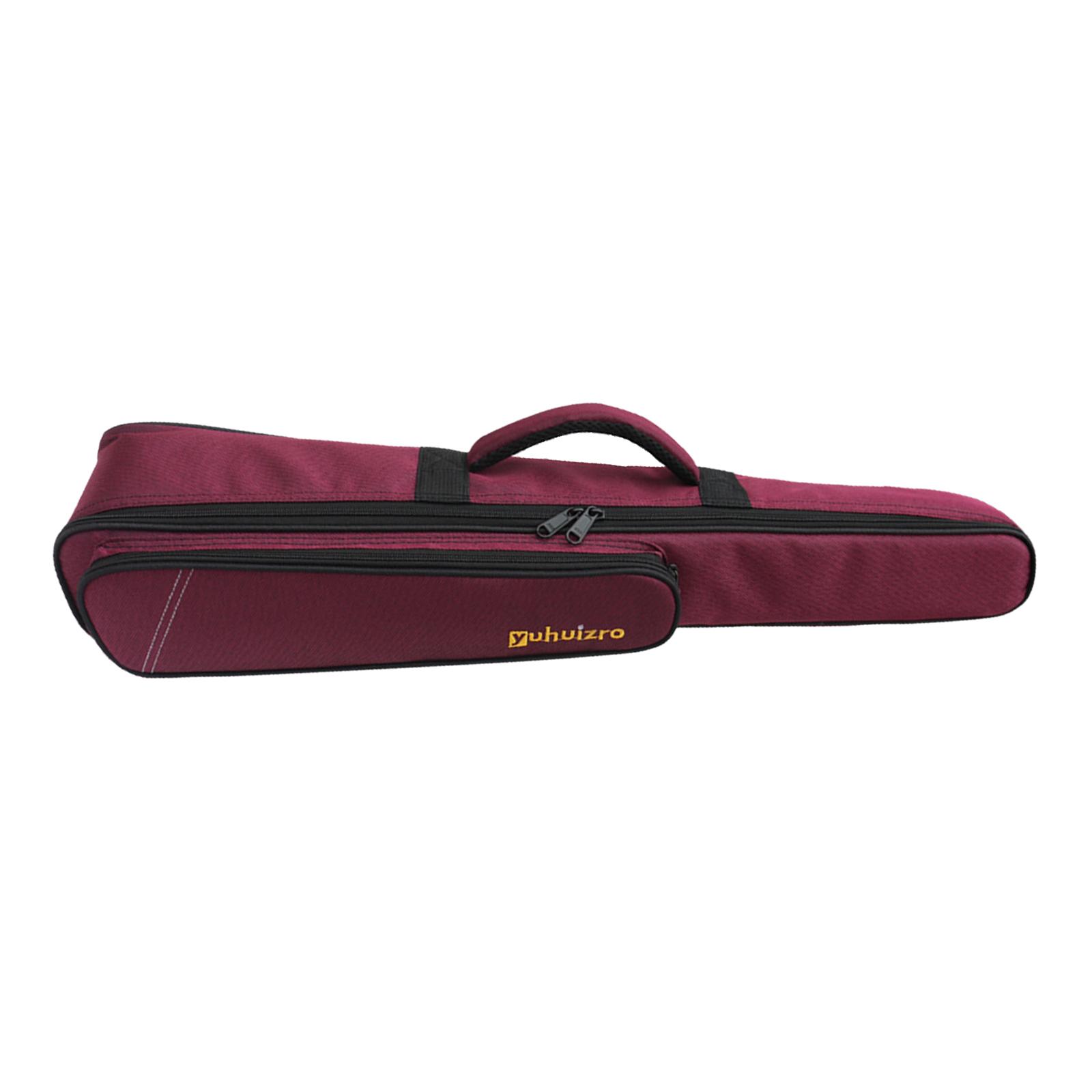 Кейс для сопрано-саксофона и кларнета Защитный кейс для прямого сопрано-саксофона Сумка для переноски Саксофонная сумка для выступлений на сцене, на улице, в путешествиях