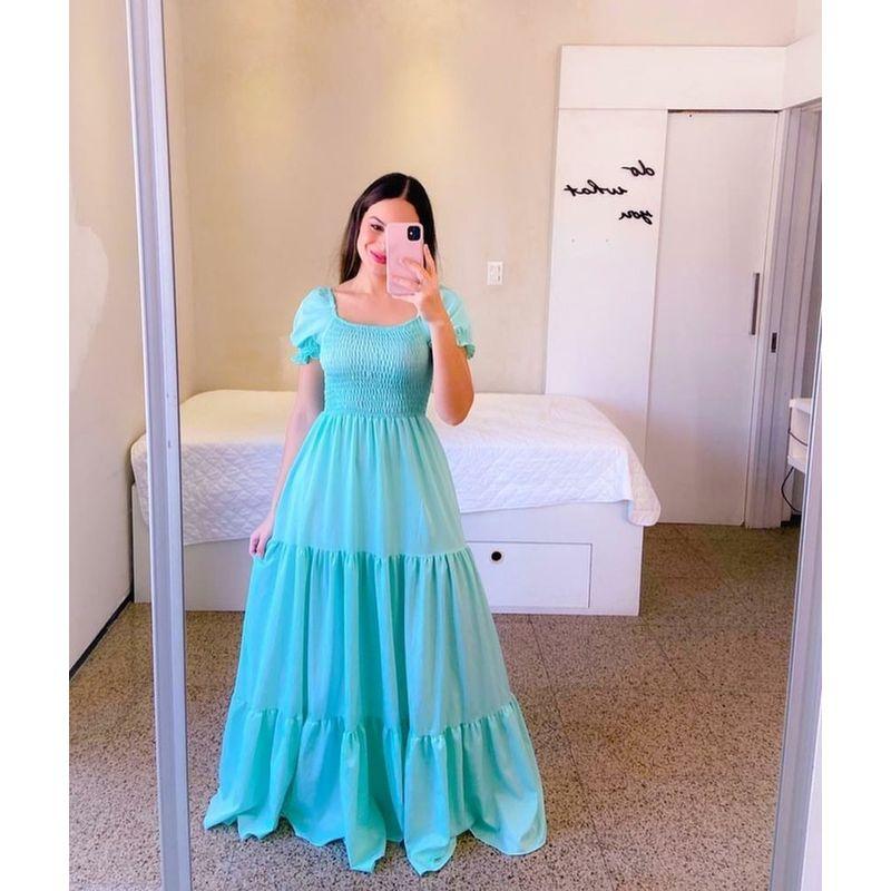 

2024 Платье с открытыми плечами, с фрагментированным цветочным принтом и открытыми плечами Lake Blue XXL