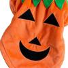 Winter Dog Coat, Warm Thick Vest for Small Medium Dogs, Leash Compatible Snowsuit, Cute Pumpkin Costume for Puppy