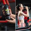 Portable Shaker Bottle With Measurement Markings Ideal Gift for Fitness Lovers Protein Meal Replacement