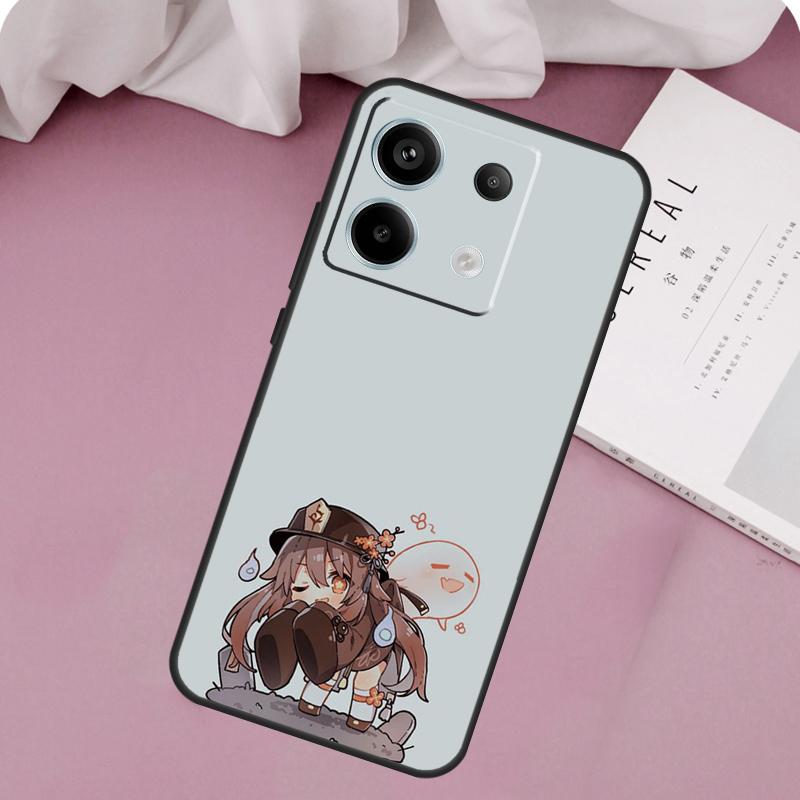 Genshin Impact Hu Tao HuTao Case For Redmi Note 13 Pro 9 10 11 12 Pro Plus 9S 10S 11S 12S Cover For Redmi 12C 10C 13C