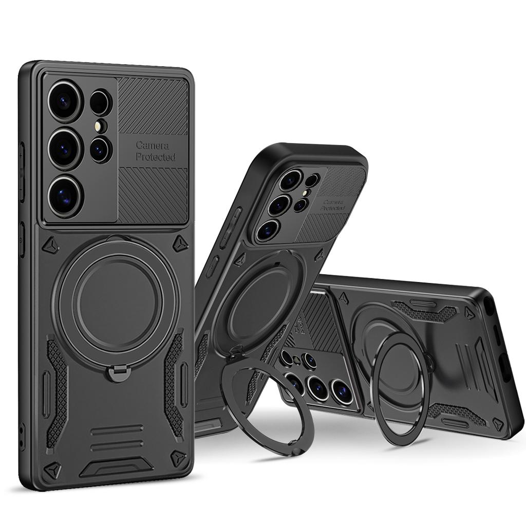 Finger Ring Case for Samsung Galaxy S26 Ultra S25 FE S24 S23 Plus A17 A57 A37 5G A56 A36 A16 Shockproof Armor Hard Cover